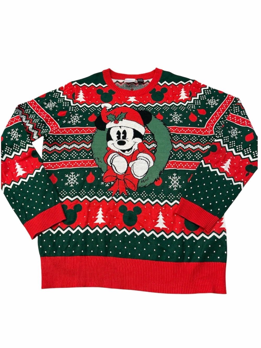 Men's Disney's Mickey Mouse Graphic Christmas Sweater